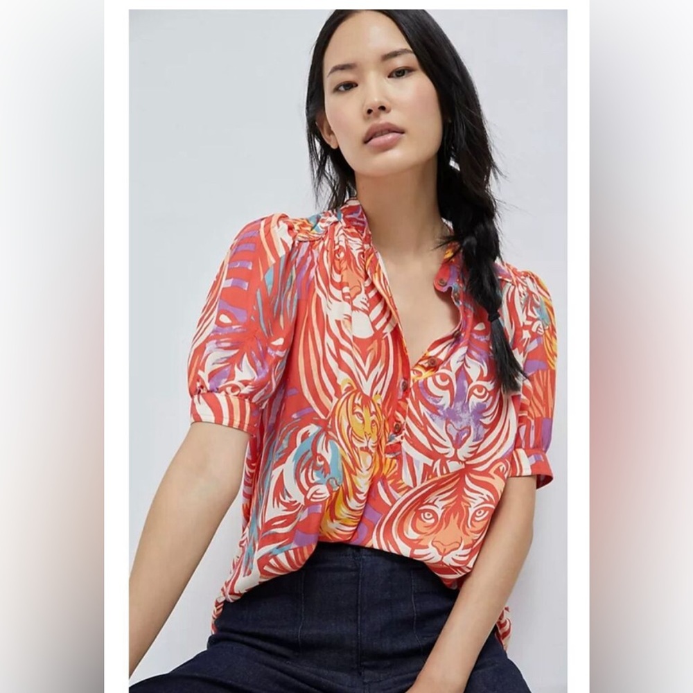 Anthropologie Cecilia Pettersson Dreamer Blouse
